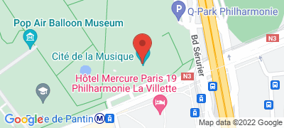  Philharmonie 2 de Paris - Cit de la musique, 221 avenue Jean-Jaurs, 75019 PARIS